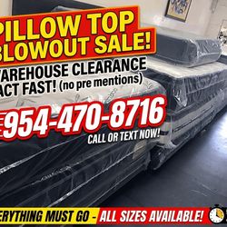 Premium Comfort, Budget Prices: Pillow Top Blowout!