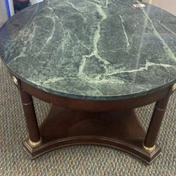 Marble table