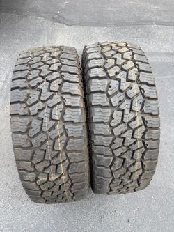 Pair (2) LT 285 70 17 Falken Wildpeak All Terrain Tires
