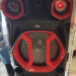 Bluetooth party speaker with lights