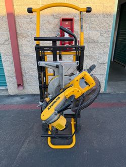 DeWalt miter saw & rolling stand