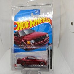 Hot Wheels '89 Mercedes-Benz 560 SEC AMG Super Treasure Hunt