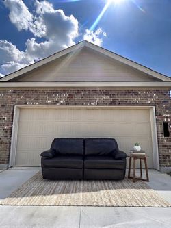 FREE DELIVERY! Deep Seated Espresso Dual Reclining Sofa - Perfect Man Cave Recliner 😎