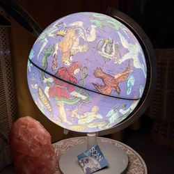 1975 Hammond Zodiac Constellation Scan Globe Lamp
