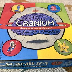 Vintage 1998 Edition CRANIUM Board Game: The Game For Your Whole Brain (No Clay)