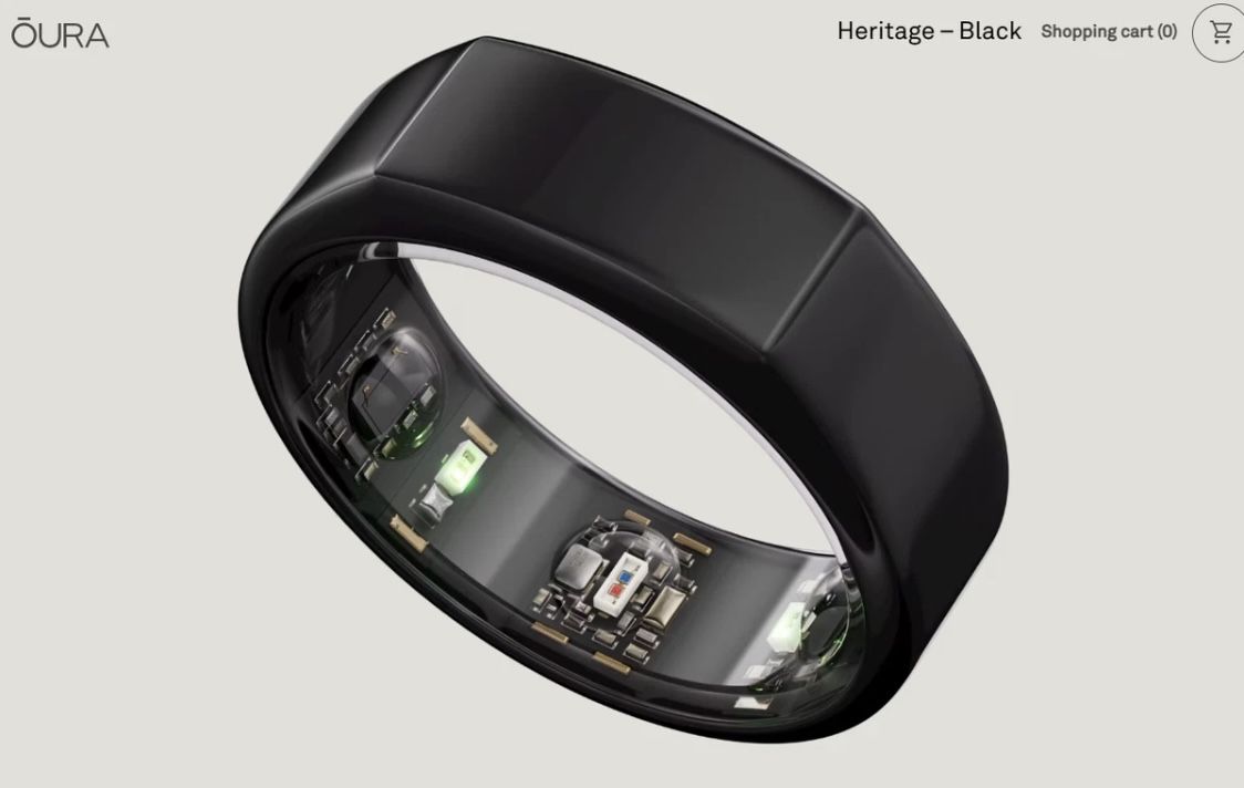 BRAND NEW SEALED Oura Ring Gen 3 (Size 10) - Horizon Black - NIB