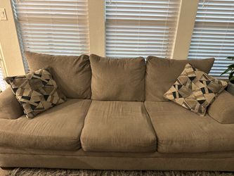 Grey Sofa & Loveseat