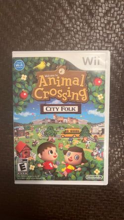 Nintendo Wii Animal Crossing City Folk