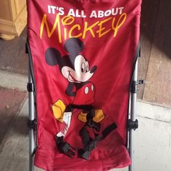Mickey Mouse Folding Stoller