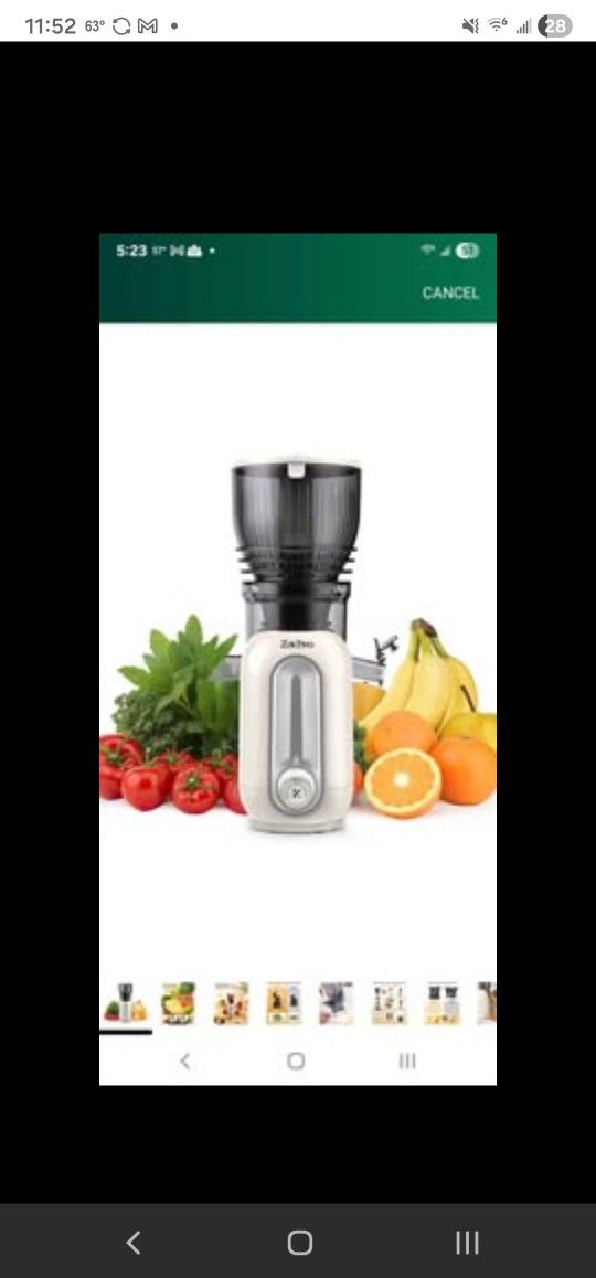 Cold Press Juicer Machine