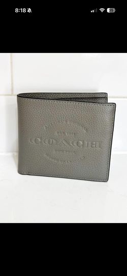 Coach leather Men Wallet 