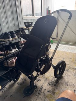 Bugaboo Baby Stroller Black and Silver