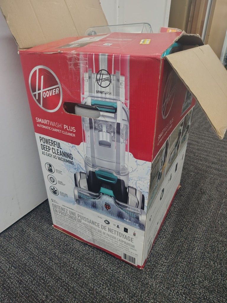 Hoover SmartWash Upright Carpet Cleaner FH52000G Blue