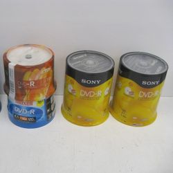 Blank Recordable Discs DVD-R New Sealed from $25