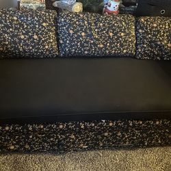 Floral couch