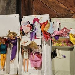 1966 Barbie Dolls + Accessories