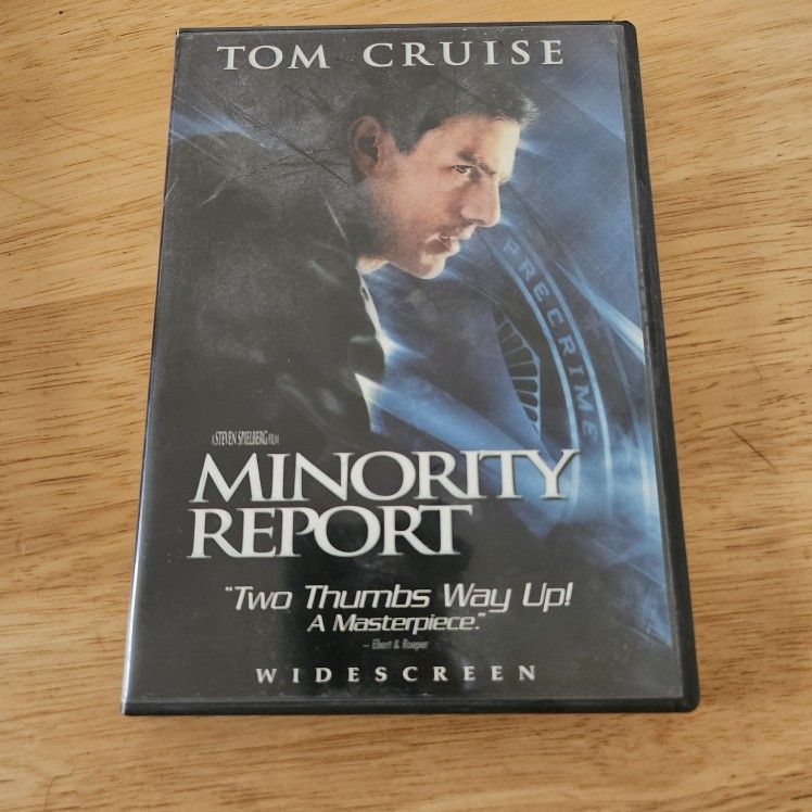 Minority Report DVD 2002 2 Disc Set Widescreen