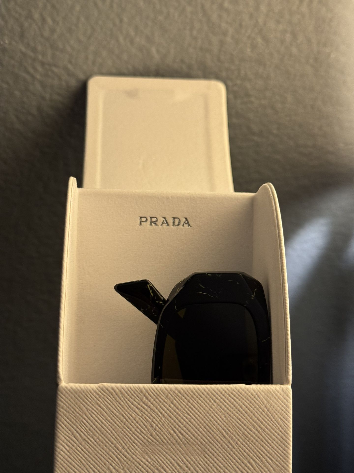 Prada Sunglasses Yellow Marble 