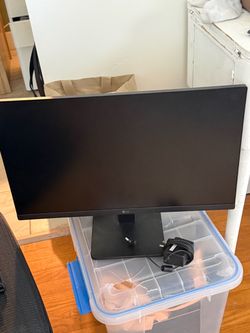 LG monitor with transformer adapter