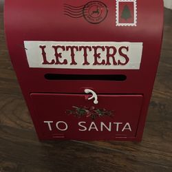 12” Letters To Santa Mailbox