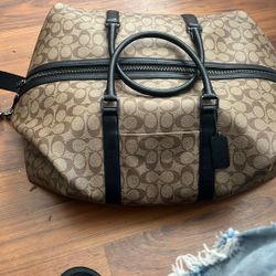 Coach Duffle Bag /carryon Bag 