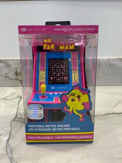 MY ARCADE - MS. PAC-MAN Micro Player PRO Portable Retro Arcade *BRAND NEW*