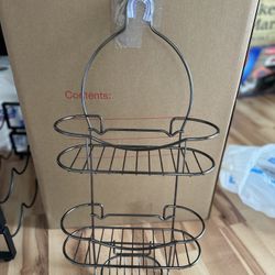 Shower Caddy, Key Holder, Mirror 