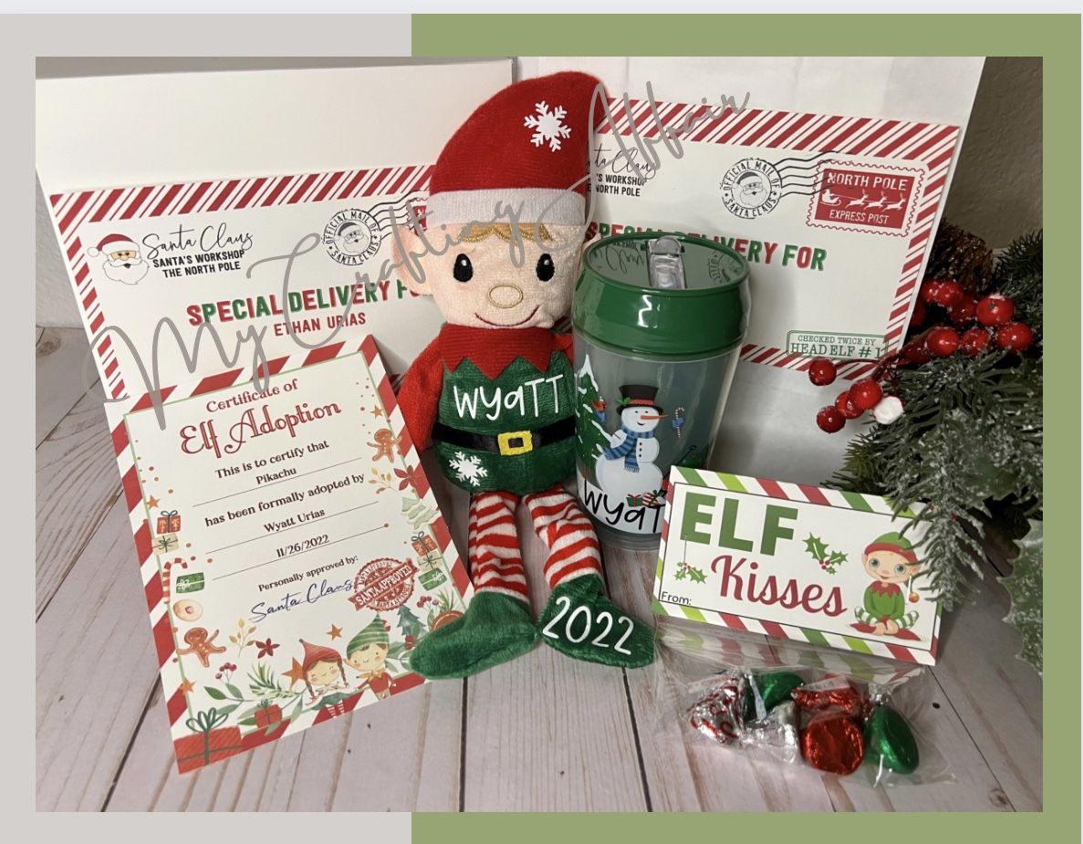 Personalized Elf Gift Set 