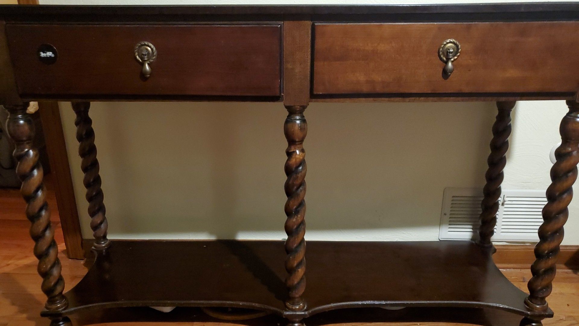 Brown Antique Console Table for sale (34Lx53W×16H)
