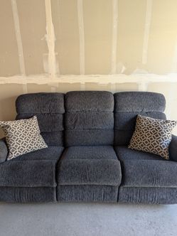 Brand Name 3 Piece Reclining Living Room Set