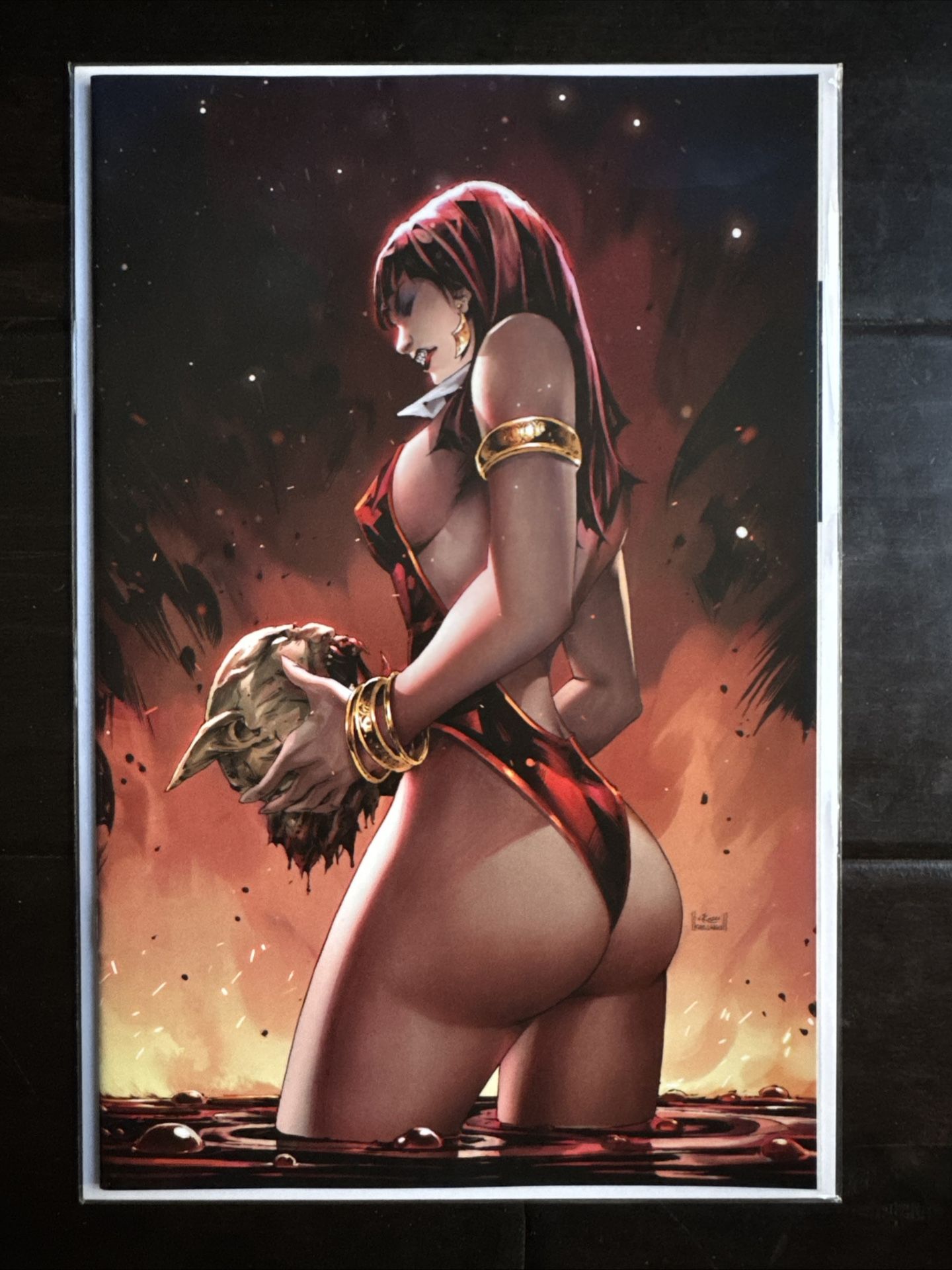 Vengeance Of Vampirella #1 Vol 2 NYCC Unknown Comics Virgin Kael Ngu