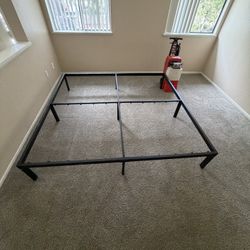 King Size Steel Bed frame
