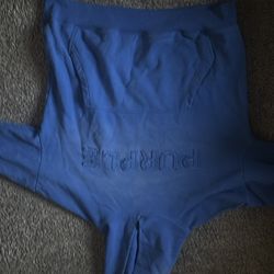 Purple hoodie
