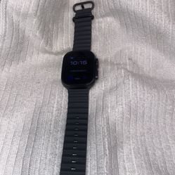 Awesome Cleab Apple Watch A2986 Ultra 2  With Extras 49mm Titanium & Ceramic case