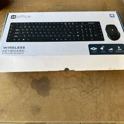 Wireless keyboard & Mouse Bundle.