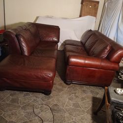 Highest Quality Leather Sofa Set / 7000 Grade, Top Grain, / Italian Tanned