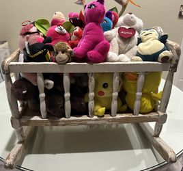 Rocking Cradle With Toys