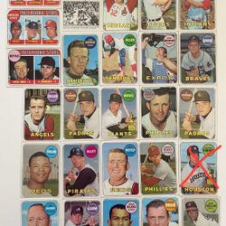 Lot Of 25 VG-EX 1969 Topps Baseball cards $39