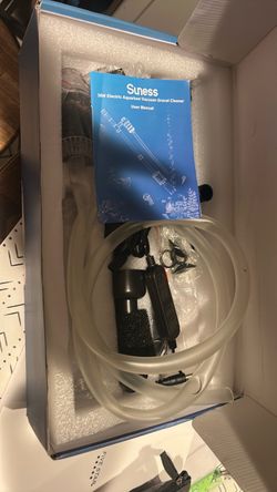 Sunnes electric vacuum gravel cleaner