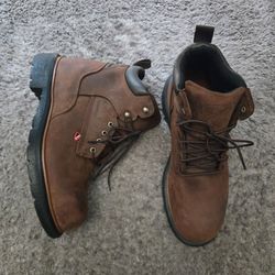 Red Wing DynaForce 415 Men size 10 Waterproof Safety Soft Toe Boots 0826