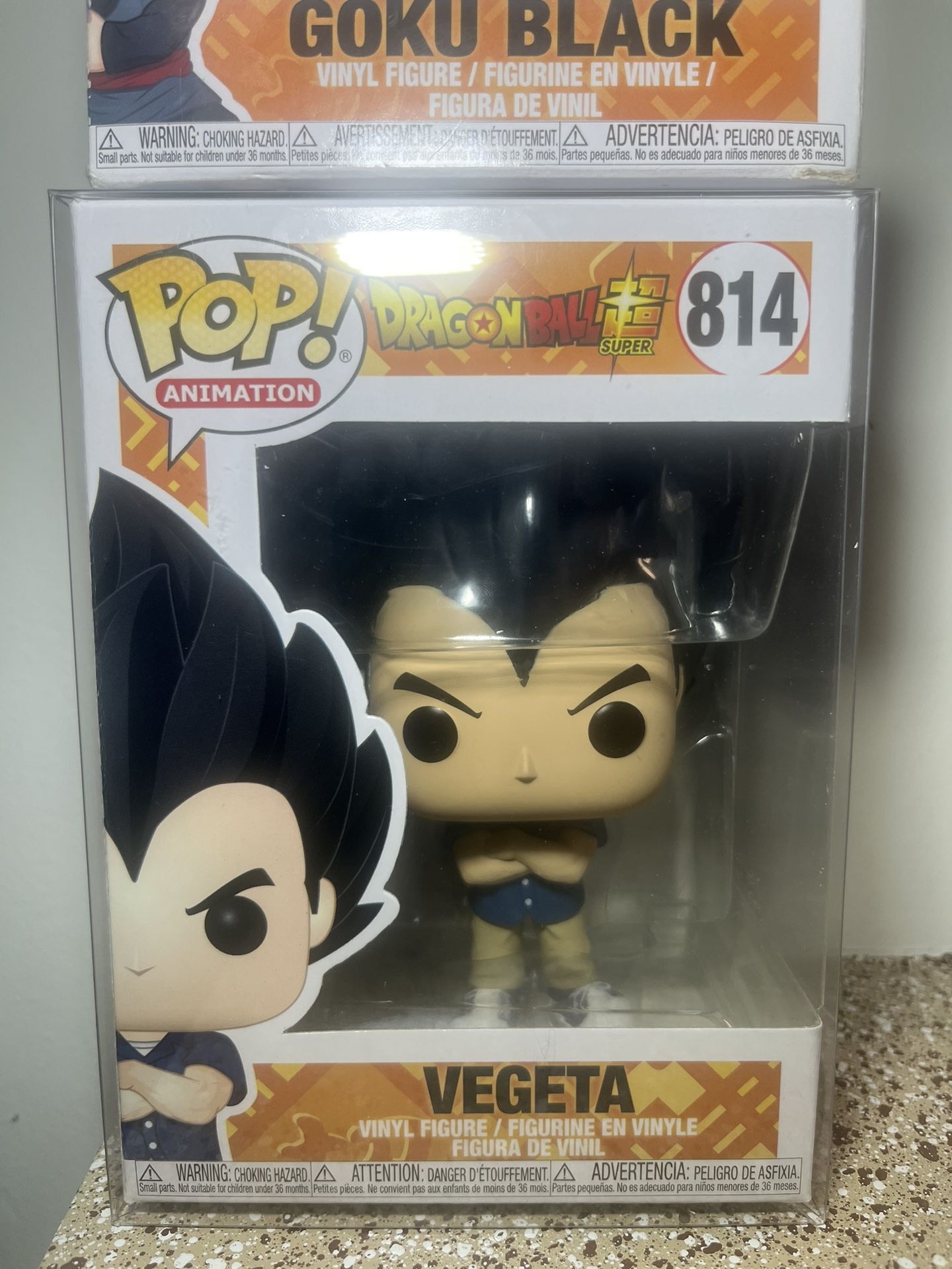 Goku Black & Casual Vageta Pop Funkos