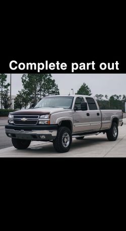 chevy silverado duramax complete part out