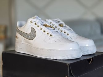 Nike Air Force 1 Low "NOLA", White, size 11 M
