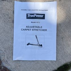  Rand New, Open Box True Power Carpet Stretcher