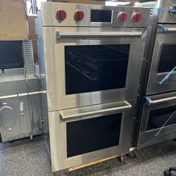 Wolf Stainless Steel 30” Double Oven Electric M Series
