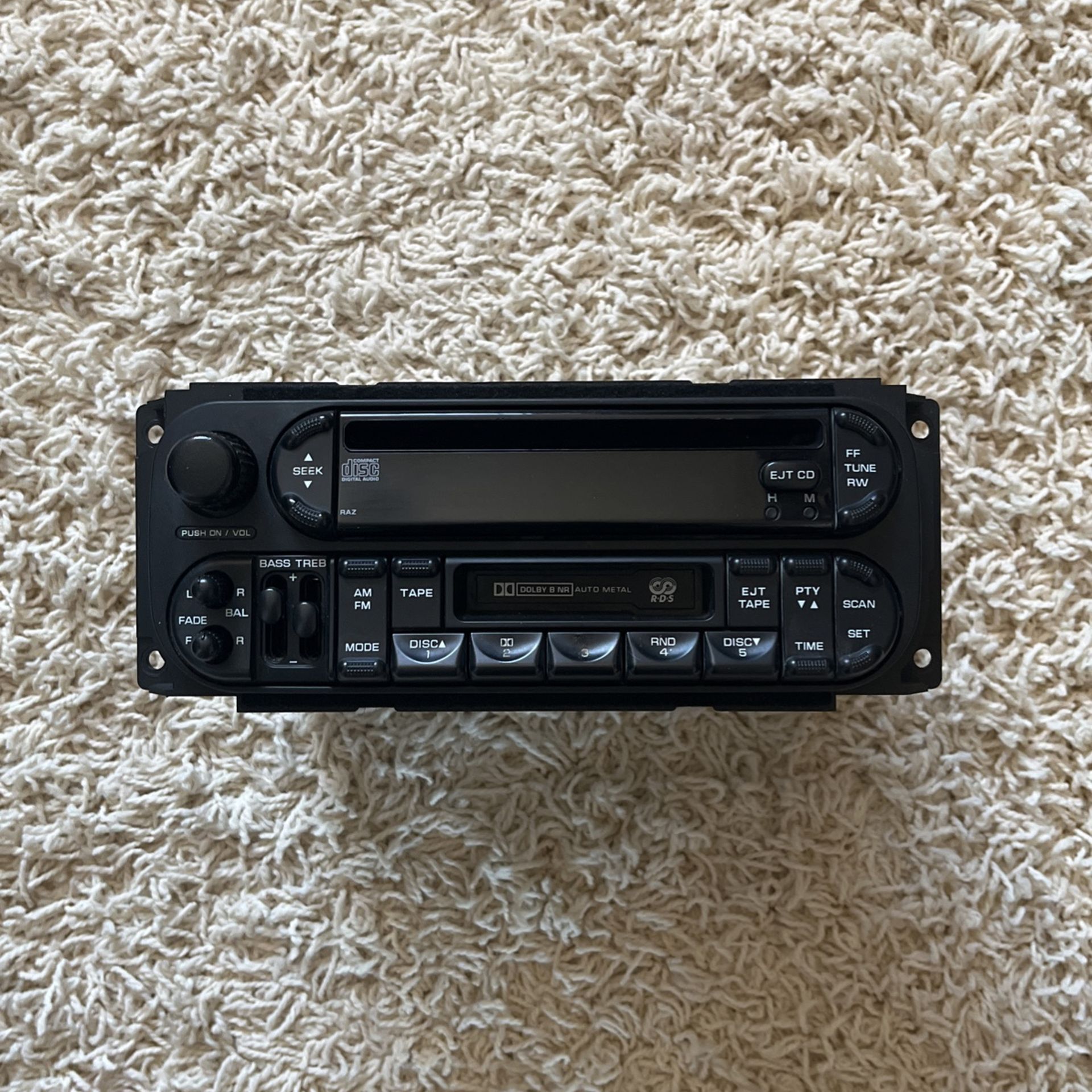 2002-2006 Jeep Chrysler Dodge RDS Radio AM FM CD CS iPod Aux In P0(contact info removed)AB 
