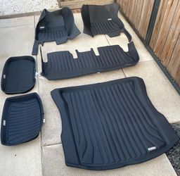 WEST LINERS Tesla Model 3 Floor Mats, 2024 - 2026, 6 Pcs (Brand New in Box)