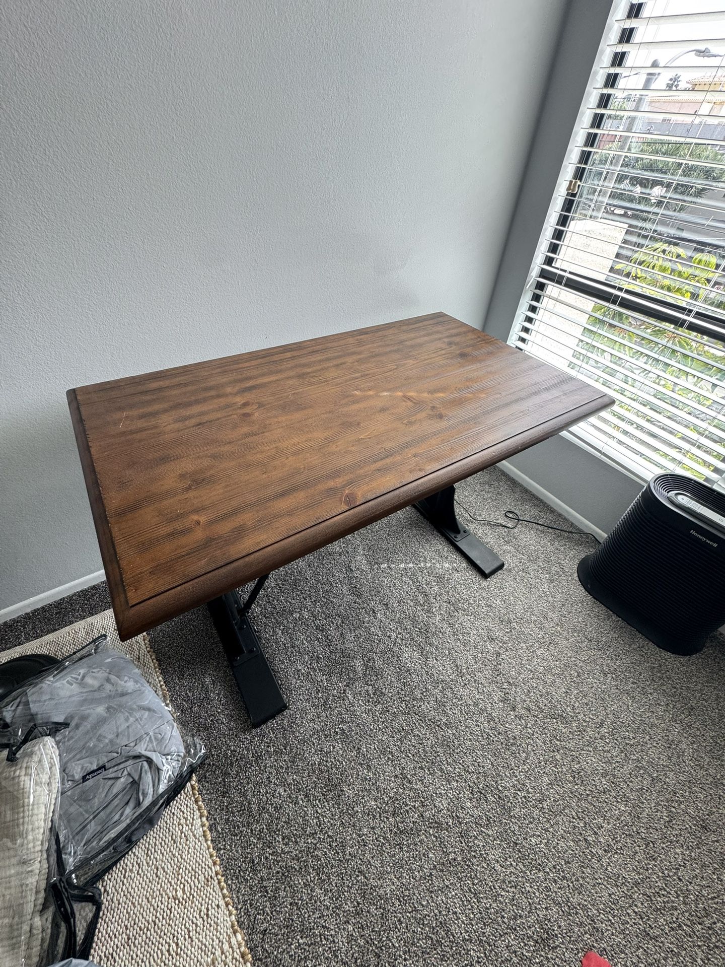 Pottery Barn Office Desk / Dining Table 48 Inch (Height Adjustable)