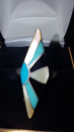 turquoise Sterling ring