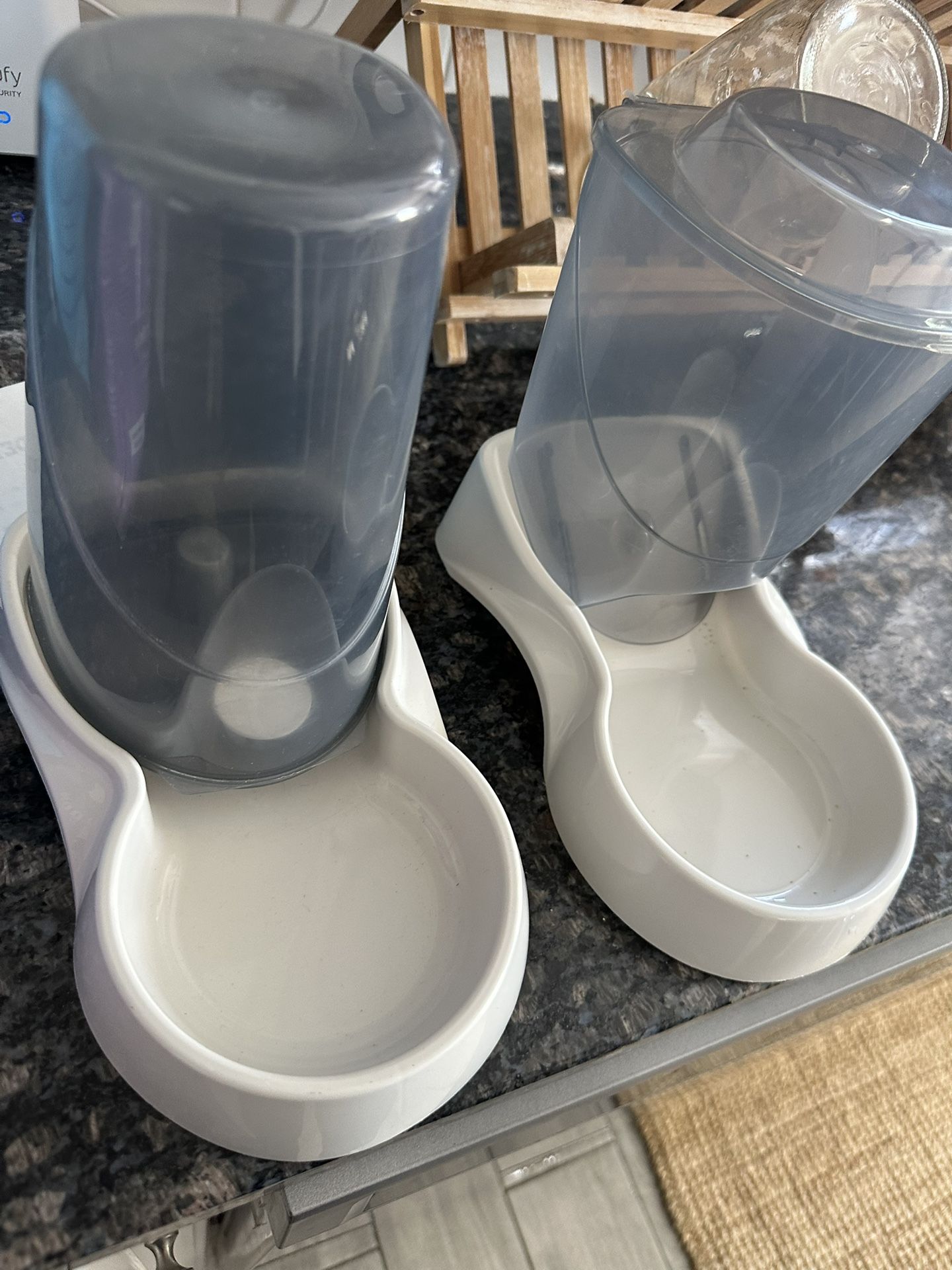 Pet Food And Water Dish
